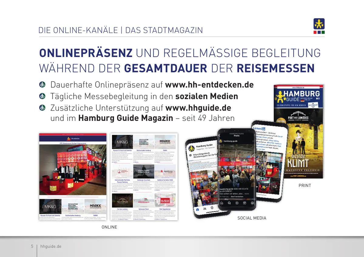 Hamburg Guide – Mediadaten Reisemessen 2026/2027 – Seite 5